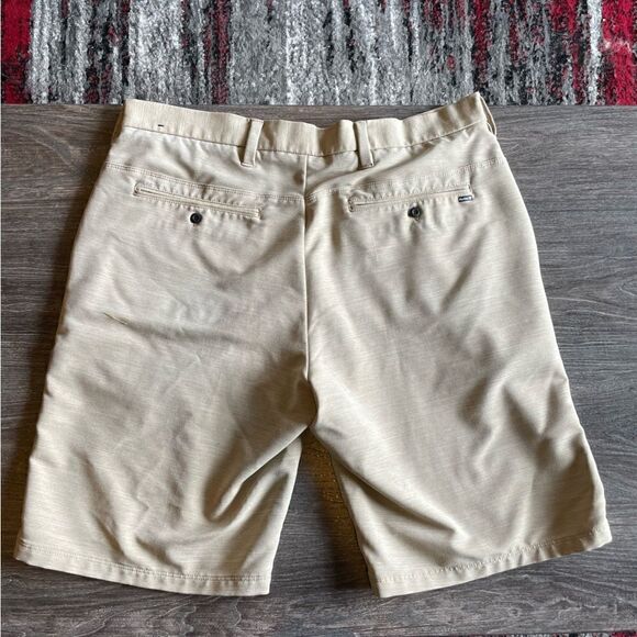 Khaki Hurley Bermuda Shorts - Picture 4 of 4